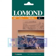 Фотобумага Lomond матовая односторонняя (0102034), 10x15 см, 230 г/м2, 50 л.