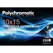 Фотобумага Polychromatic 10х15 глянцевая 230г/м 500л. Black Edition