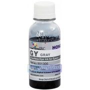 Водорастворимые светостойкие чернила для Epson Gray 100мл (901300)
