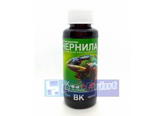 Чернила Detech DT-HP300Bk Black Pigment для HP (100мл.) (ориг. фасовка)