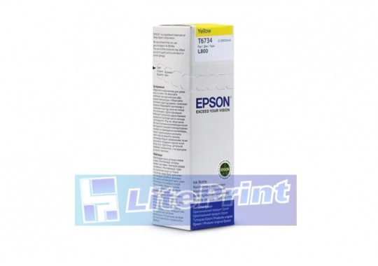 Чернила Epson L800/L1800/L810/L850 (О) C13T67344A, yellow, 70ml