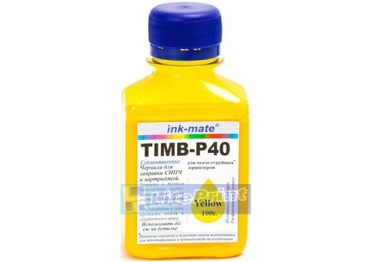 Чернила сублимационные Ink-Mate TIM-P40 Yellow (100г.)