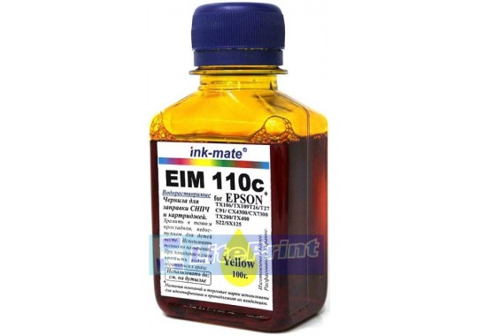 Чернила Ink-Mate EIM 110c Yellow (100г.)