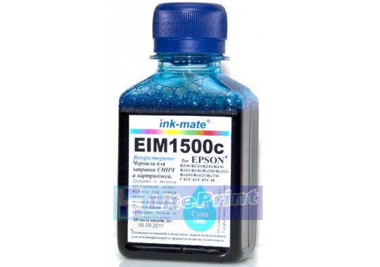 Чернила Ink-Mate EIM-1500c Light Cyan для Epson (100мл.)