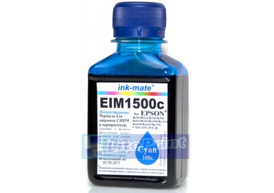 Чернила Ink-Mate EIM-1500c Cyan для Epson (100мл.)