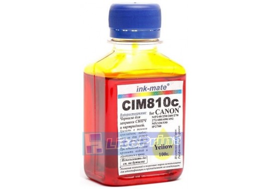 Чернила Ink-Mate CIM 810 Yellow (100г.)