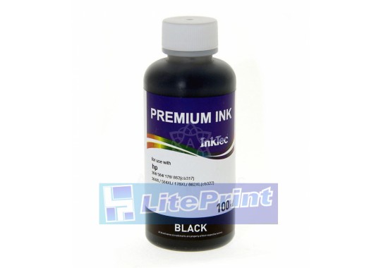 Чернила InkTec H7064  Black Photo для HP (100г.) (ОРИГ.ФАСОВКА)