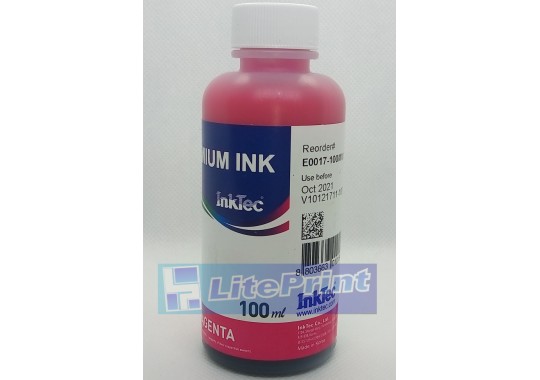 Чернила InkTec E0017 Magenta (100г.) для Epson L800/L805/L1800 водные