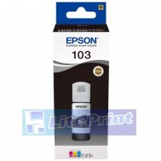 Контейнер EPSON 103 Black для Epson L3100, L3110, L3150 (C13T00S14A), 65 мл