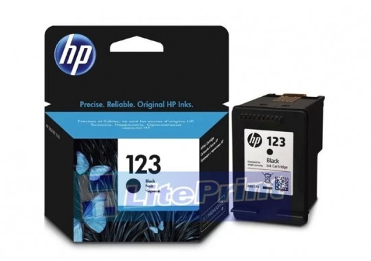 Картридж 123 для HP DJ2130, 120стр. (O) F6V17AE, black