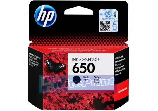 Картридж HP 650, черный / CZ101AE