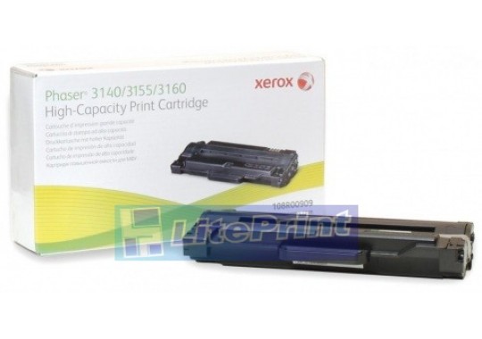 Заправка картриджа XeroxPhaser 3140/3155/3160, 108R00909, 2,5K