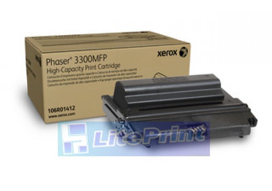 Заправка картриджа Xerox Phaser 3300, 106R01411, 4К