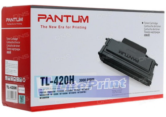 Заправка картриджа Pantum P3010, P3300, M6700, M6800, M7100, M7200, TL-420H, 3K