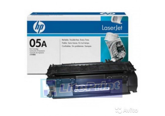 Заправка картриджа HP LaserJet P2055/ P2035 - CE505A, 2,3K